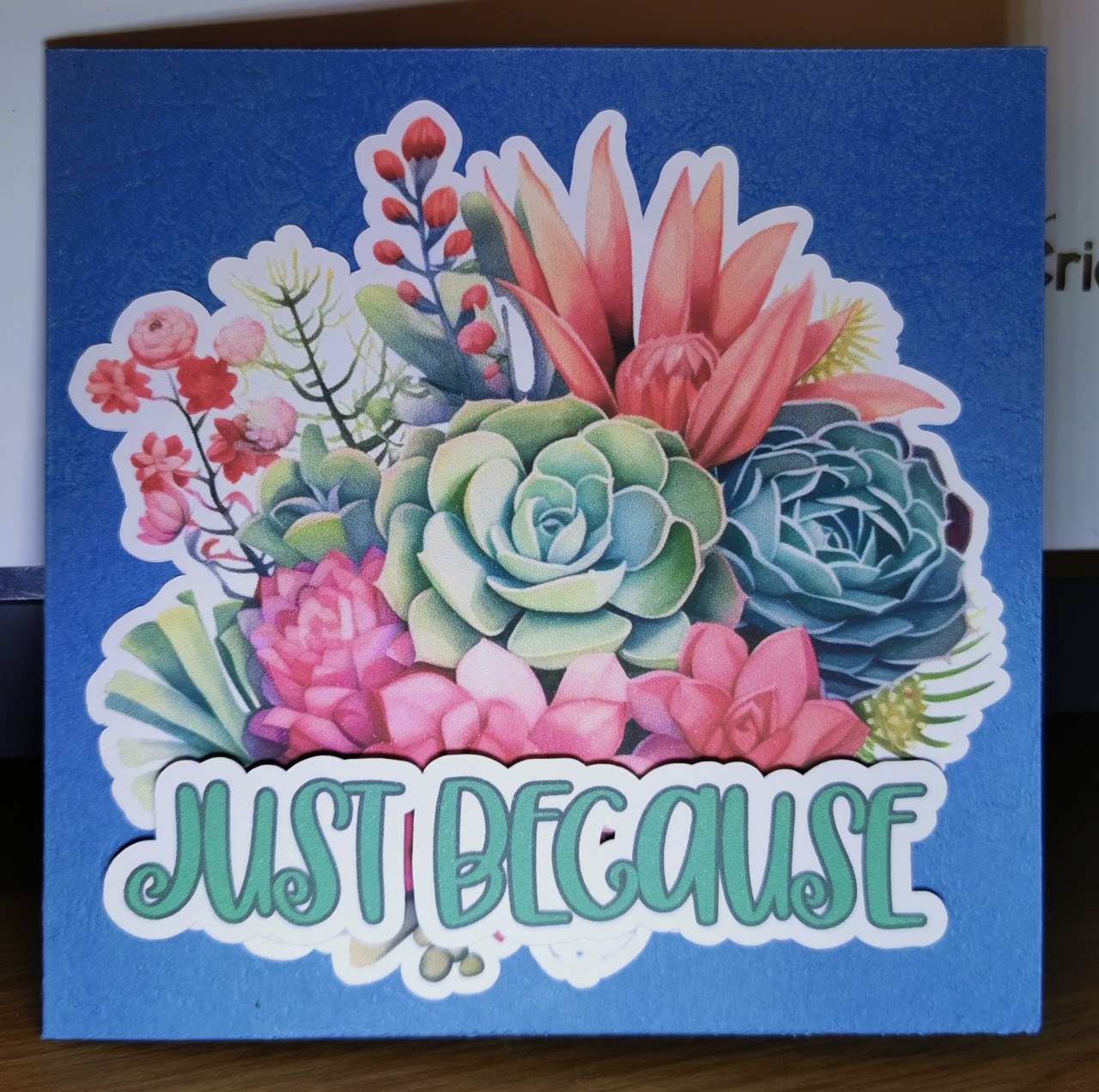 "Just Because" Card - Image 1