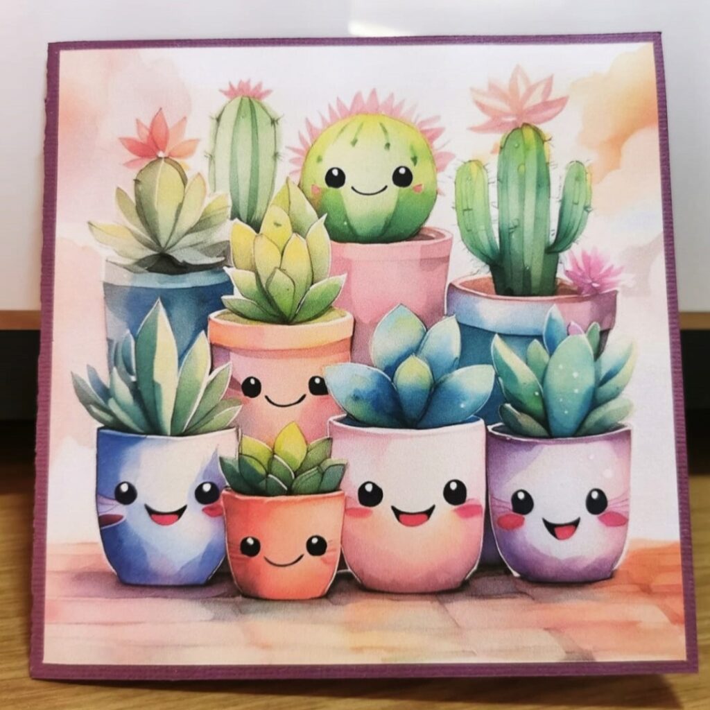 "Cacti" Card