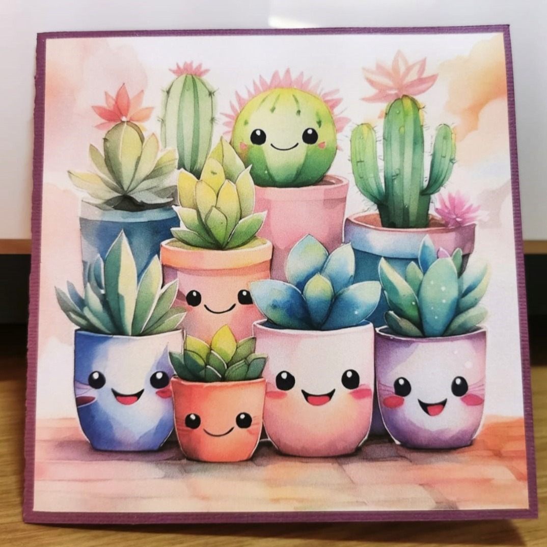 "Cacti" Card - Image 1
